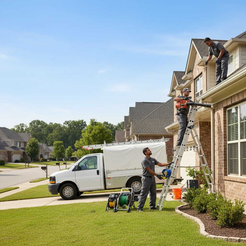 Home Gutter Service in Grovertown, IN near me